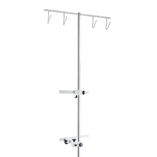 Infusionsflaschen- und Pumpenhalter, versetzt