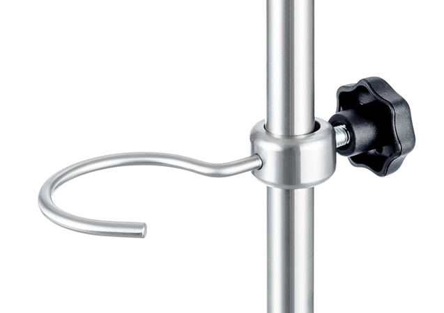 Abtropfglashalter für Tragrohr