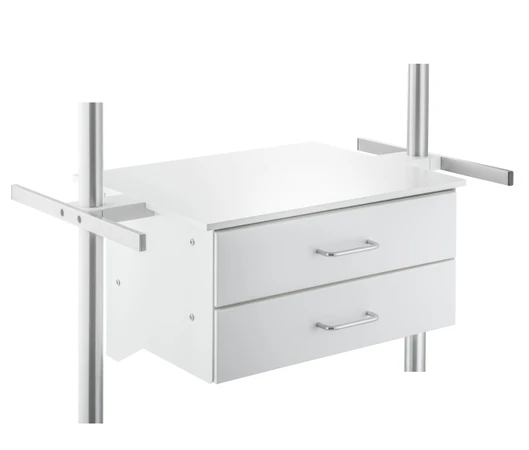 Schubladenkonsole für DVE - 2 Schubladen
