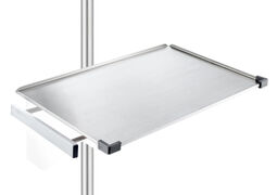 Konsole mit Normschienen für Tragrohr