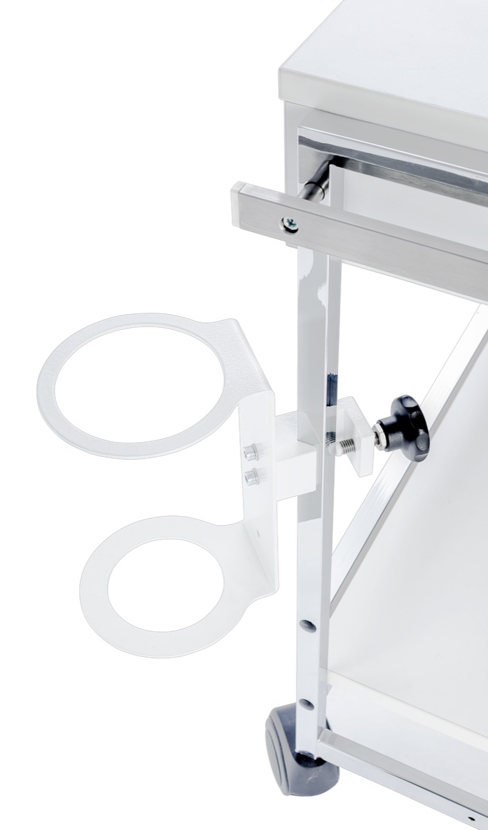 Tragevorrichtung für Glasflaschen mit Prismenklaue