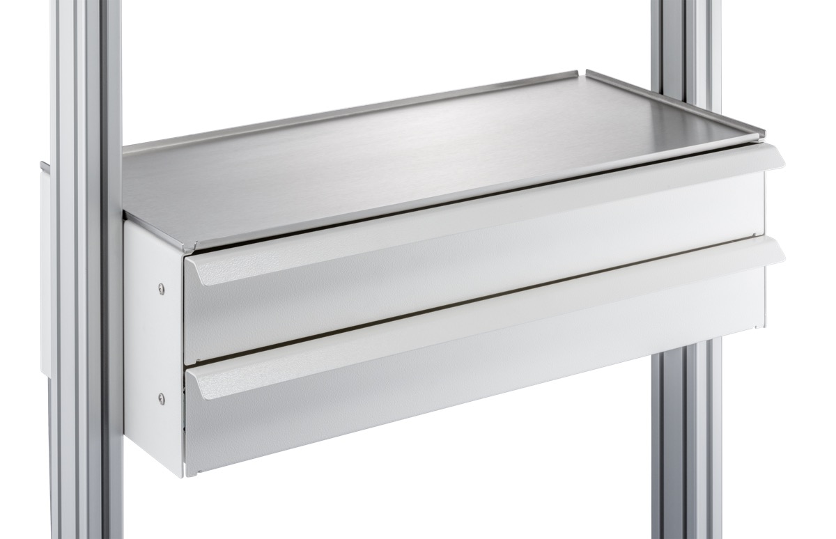 Ablage, 2 Schubladen