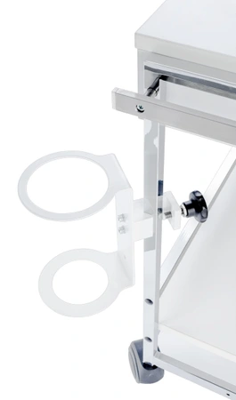 gas cylinder carrying board with prism clamp