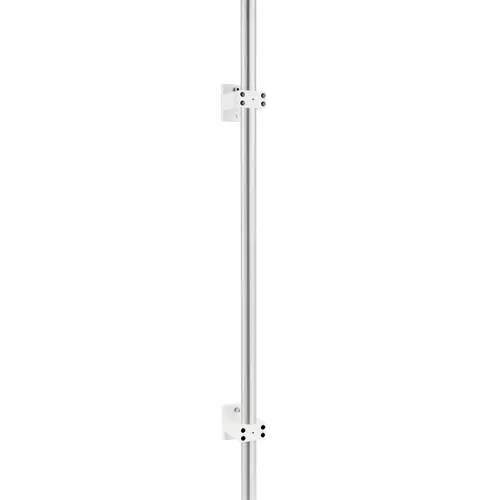 Pole for wall mounting