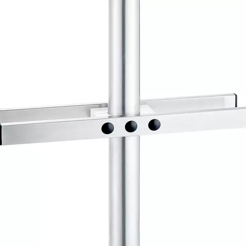 Double-rail for single pole