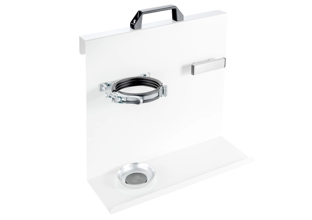 carrying board with rail