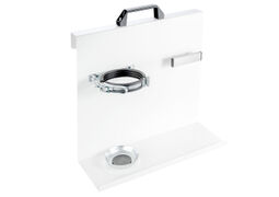 carrying board with rail