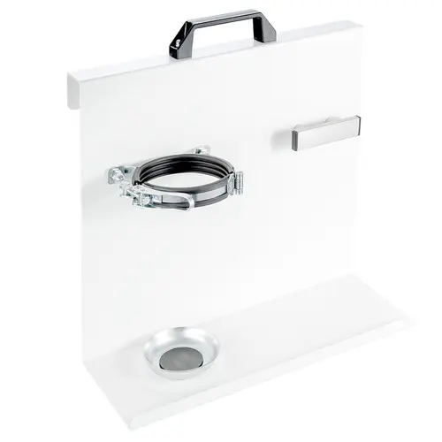 carrying board with rail