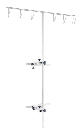 infusion bottle- and pump holder, variable