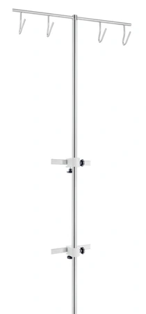 Infusion bottle- and pump holder, parallel