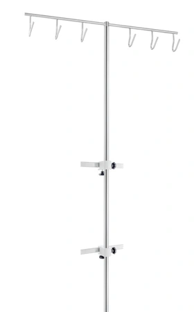 infusion bottle- and pump holder, parallel