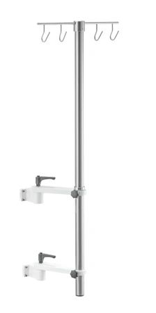 Infusion bottle- and pump holder