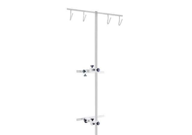 infusion bottle- and pump holder, variable