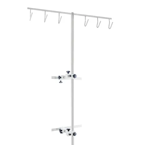 infusion bottle- and pump holder, variable