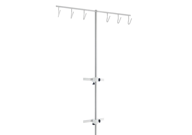 infusion bottle- and pump holder, parallel