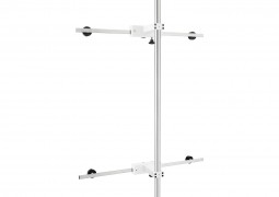 shiftable pole, staggered