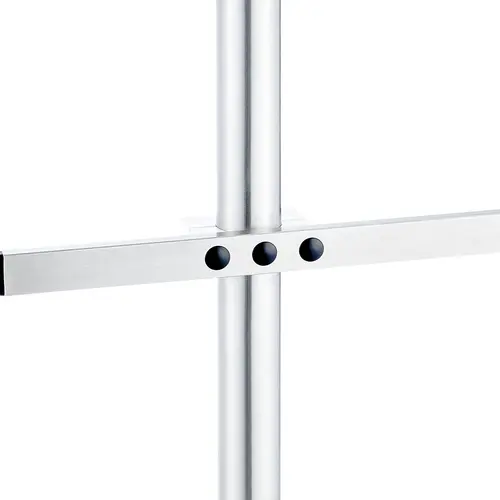 Rail for single pole