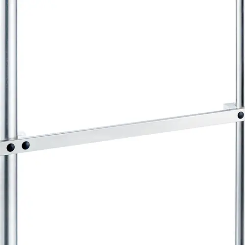 Single rail for 2 poles