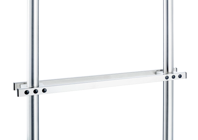 double rail for 2 poles