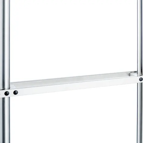 Double rail for 2 poles