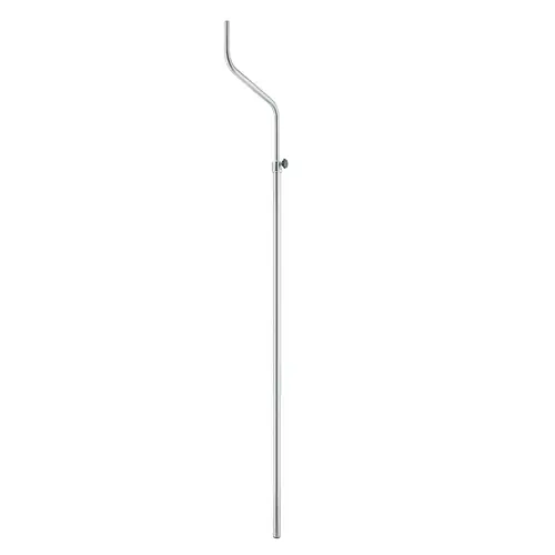 Adjustable pole, twin tilted