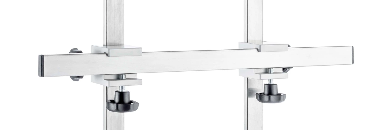 cross clamp with rail