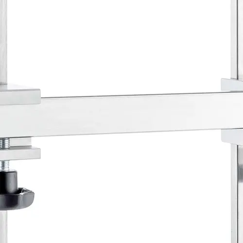 Cross clamp with rail