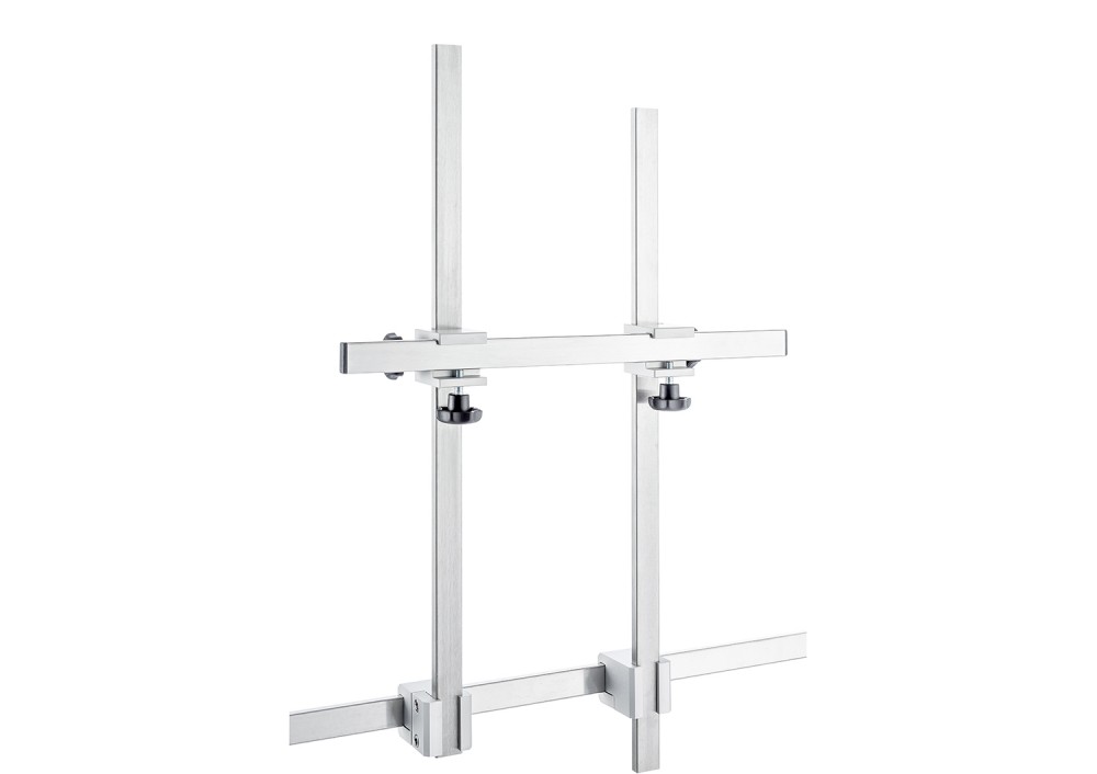 Cross clamp with rail Buschmeier Medizintechnik