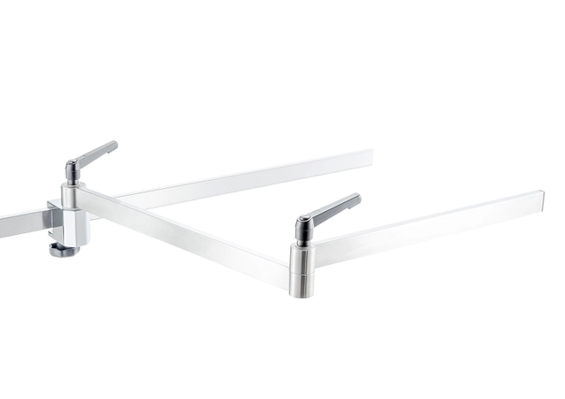 swiveling extension-rail