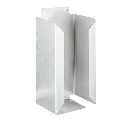 Single glove-dispenser rack for wall mounting