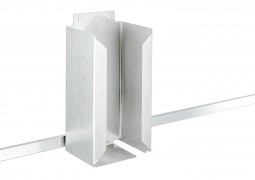 single glove-dispenser rack for wall mounting