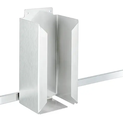 Single glove-dispenser rack