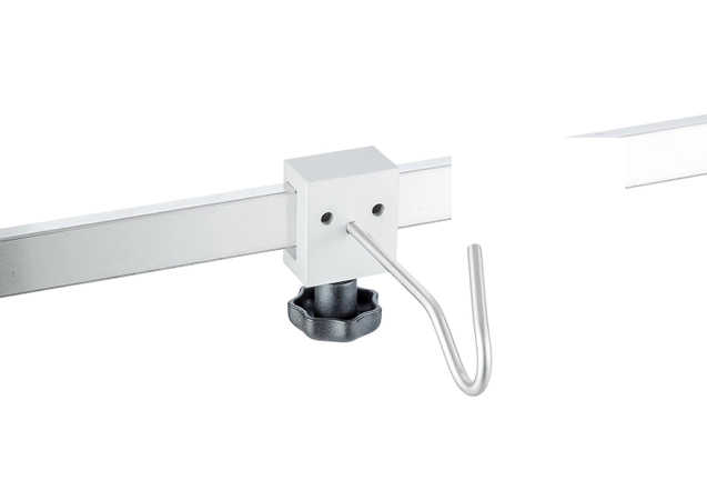 rail clamp with hook